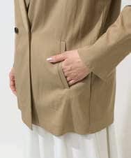 PZJGE47390 GEORGES RECH(ジョルジュ・レッシュ) ダブルブレストテーラードジャケット ベージュ