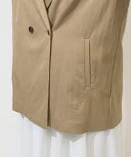 PZJGE47390 GEORGES RECH(ジョルジュ・レッシュ) ダブルブレストテーラードジャケット ベージュ