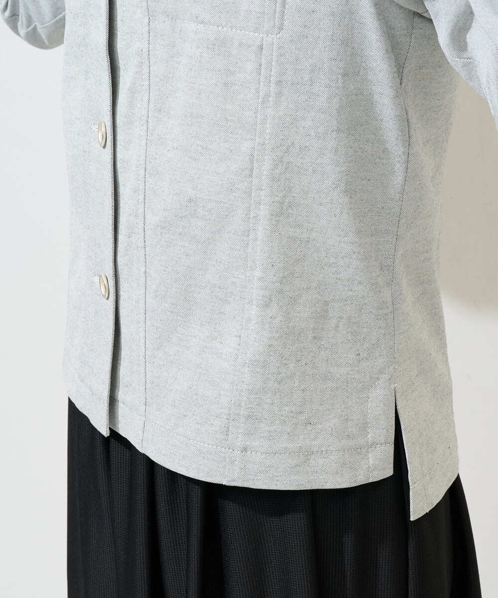 PZJGE52390 GEORGES RECH(ジョルジュ・レッシュ) シェルタリングドライオックスジャケット ライトグレー