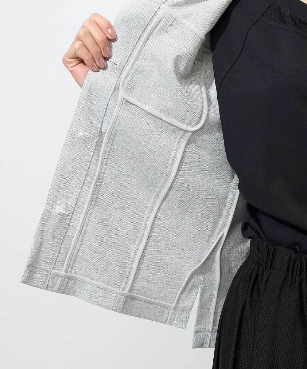 PZJGE52390 GEORGES RECH(ジョルジュ・レッシュ) シェルタリングドライオックスジャケット ライトグレー