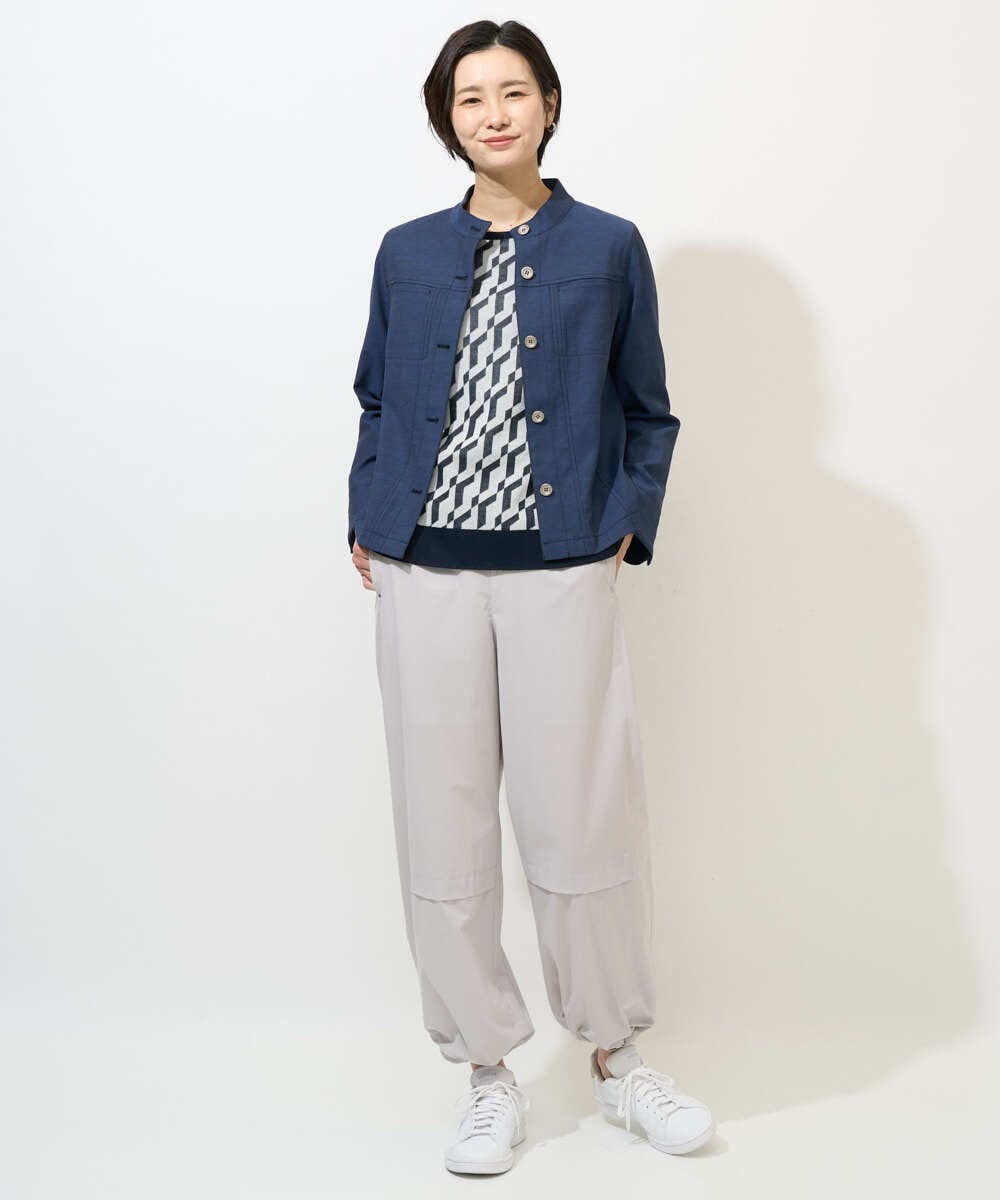 PZJGE52390 GEORGES RECH(ジョルジュ・レッシュ) シェルタリングドライオックスジャケット ライトグレー