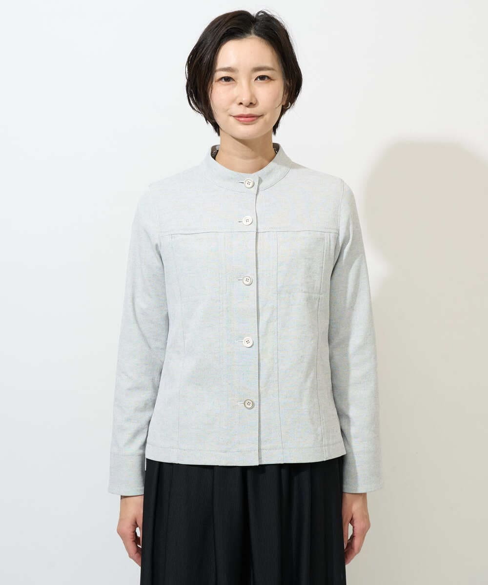 PZJGE52390 GEORGES RECH(ジョルジュ・レッシュ) シェルタリングドライオックスジャケット ライトグレー