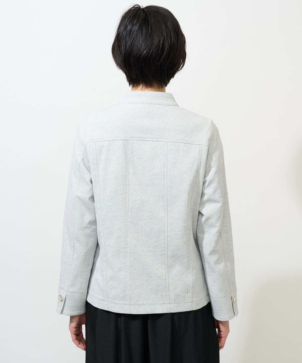 PZJGE52390 GEORGES RECH(ジョルジュ・レッシュ) シェルタリングドライオックスジャケット ライトグレー