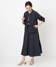 PZJGS02330 GEORGES RECH(ジョルジュ・レッシュ)  [セットアップ対応]コットンナイロンワッシャーブラウスジャケット グリーン