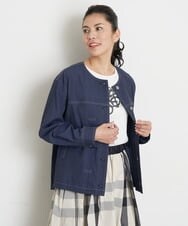 PZJGT41360 GEORGES RECH(ジョルジュ・レッシュ)  [セットアップ対応]シェルタリングドライジャケット ネイビー
