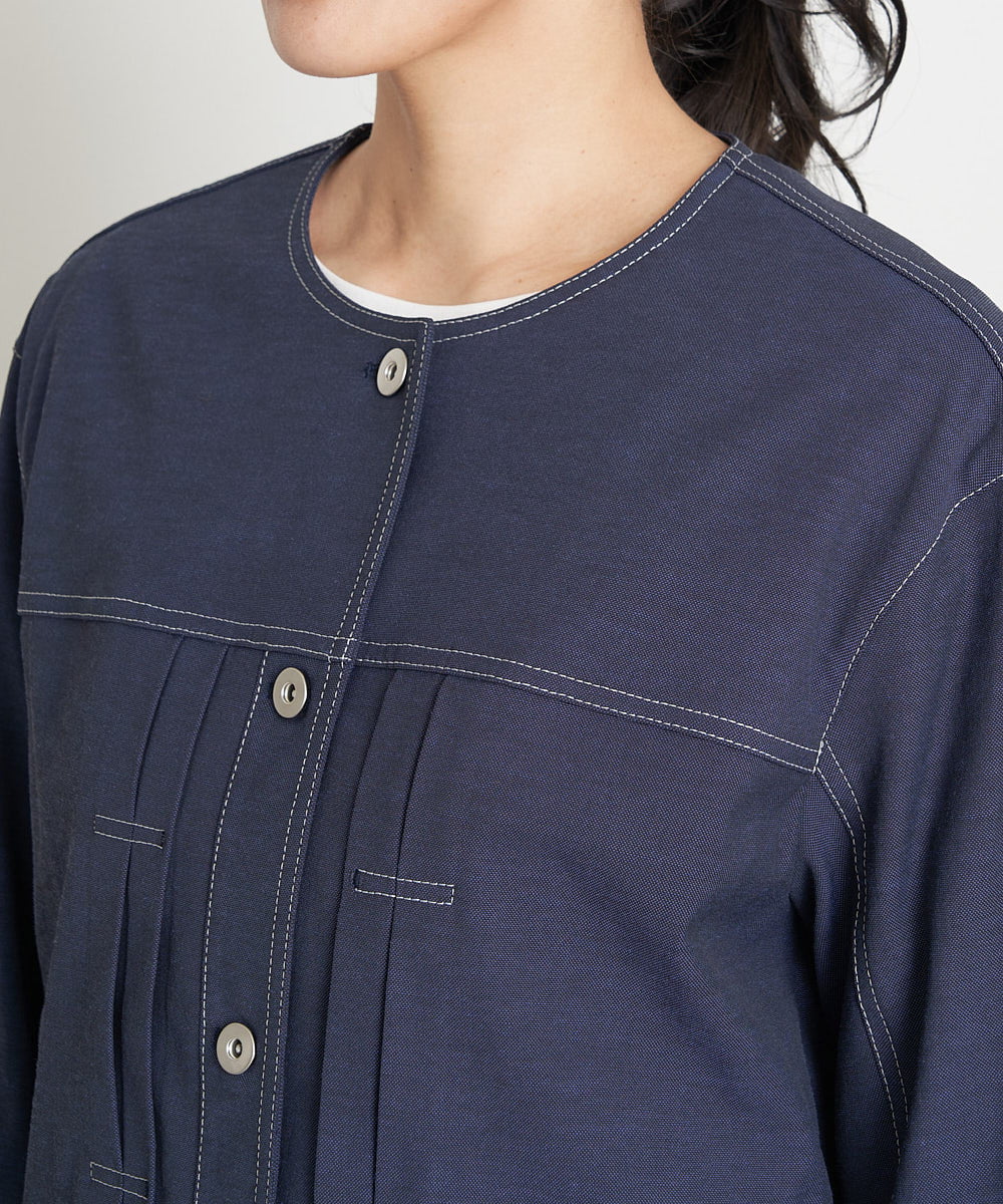 PZJGT41360 GEORGES RECH(ジョルジュ・レッシュ)  [セットアップ対応]シェルタリングドライジャケット ネイビー