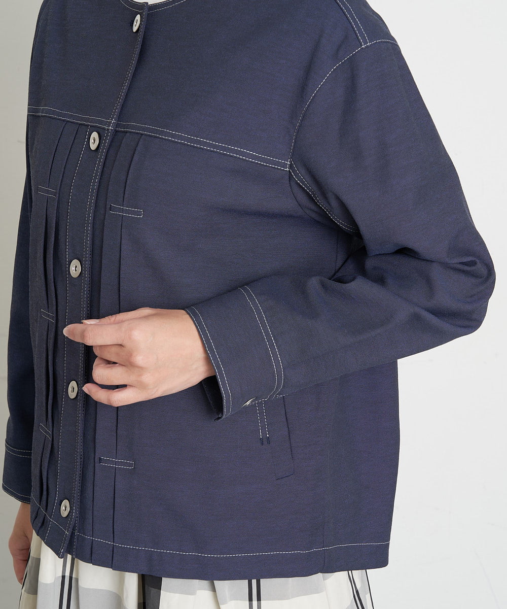 PZJGT41360 GEORGES RECH(ジョルジュ・レッシュ)  [セットアップ対応]シェルタリングドライジャケット ネイビー