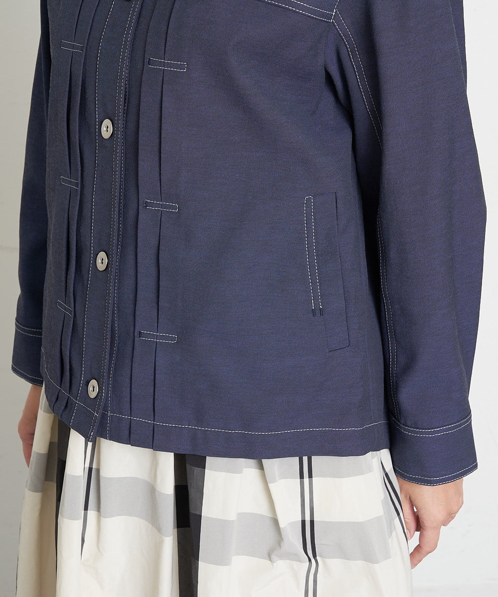 PZJGT41360 GEORGES RECH(ジョルジュ・レッシュ)  [セットアップ対応]シェルタリングドライジャケット ネイビー