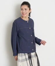 PZJGT41360 GEORGES RECH(ジョルジュ・レッシュ)  [セットアップ対応]シェルタリングドライジャケット ネイビー