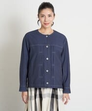 PZJGT41360 GEORGES RECH(ジョルジュ・レッシュ)  [セットアップ対応]シェルタリングドライジャケット ネイビー