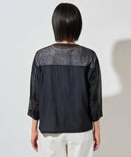 PZJHD44330 GEORGES RECH(ジョルジュ・レッシュ) メッシュコンビシアーブルゾン ネイビー