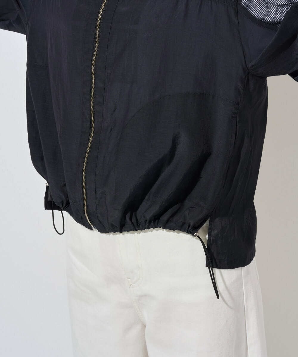 PZJHD44330 GEORGES RECH(ジョルジュ・レッシュ) メッシュコンビシアーブルゾン ネイビー