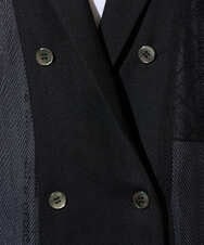 PZJHE60330 GEORGES RECH(ジョルジュ・レッシュ) ダブルブレストシアージレ ブラック