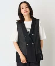 PZJHE60330 GEORGES RECH(ジョルジュ・レッシュ) ダブルブレストシアージレ ブラック