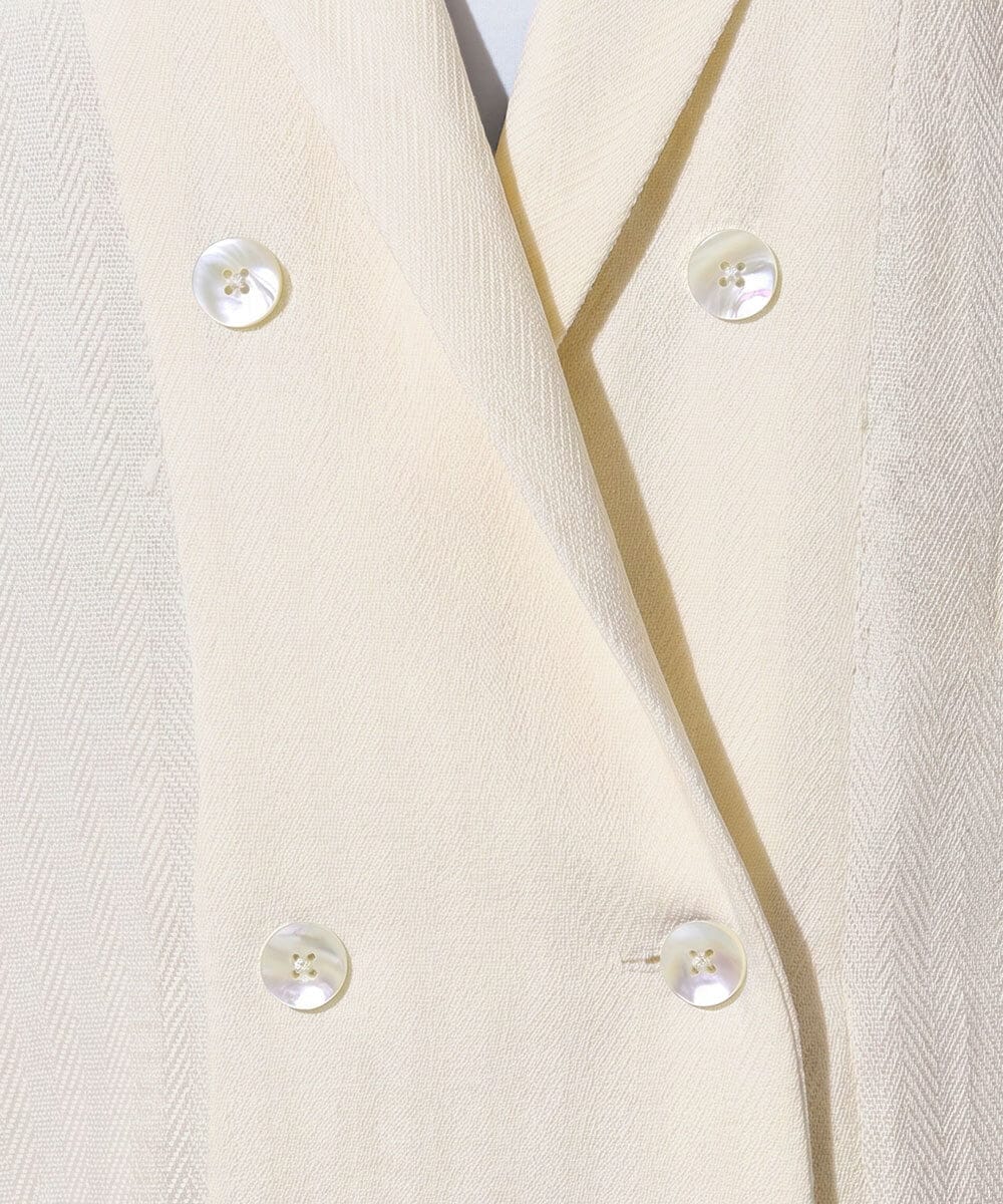 PZJHE60330 GEORGES RECH(ジョルジュ・レッシュ) ダブルブレストシアージレ ブラック