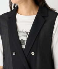 PZJHE60330 GEORGES RECH(ジョルジュ・レッシュ) ダブルブレストシアージレ ブラック