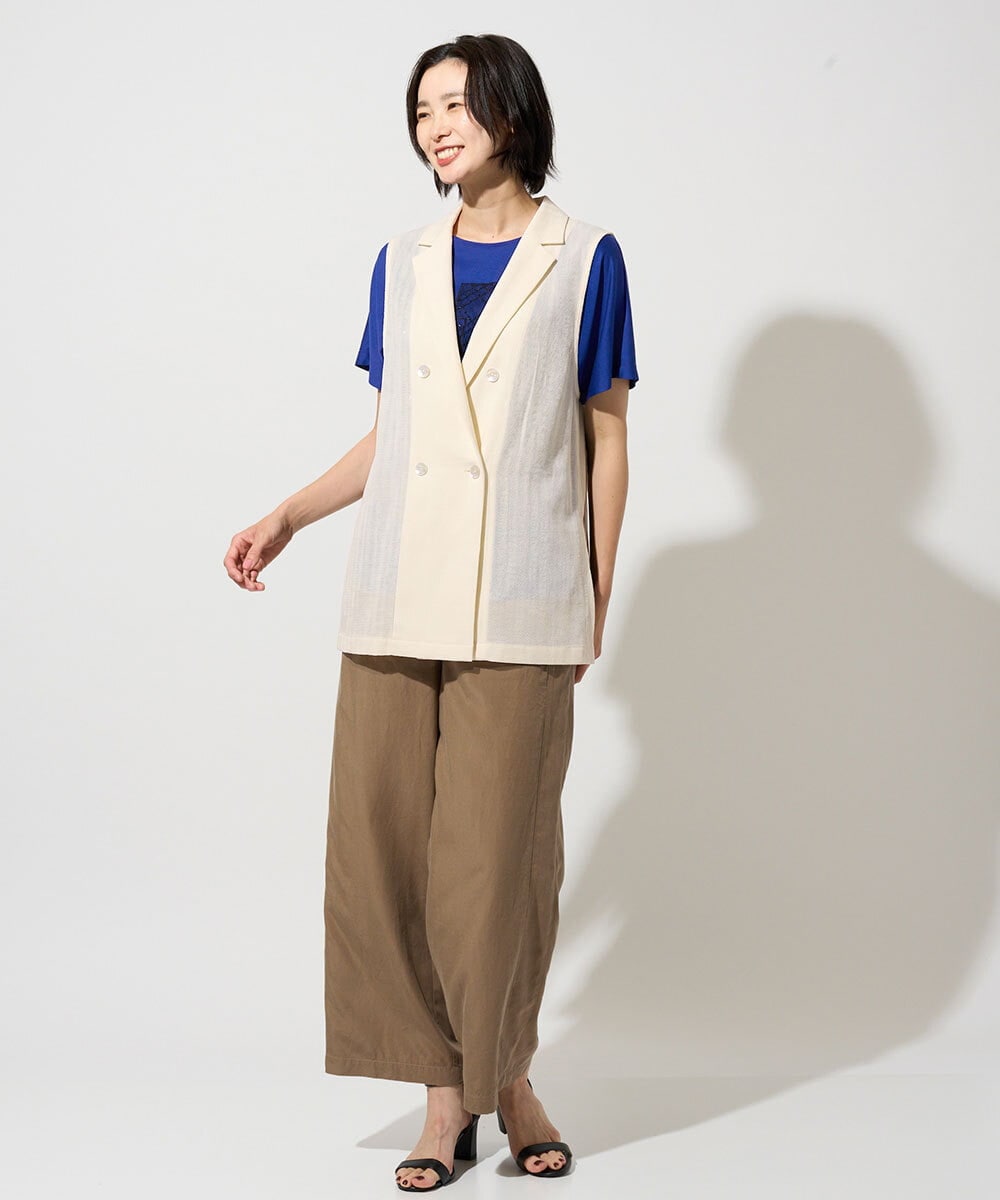 PZJHE60330 GEORGES RECH(ジョルジュ・レッシュ) ダブルブレストシアージレ ブラック