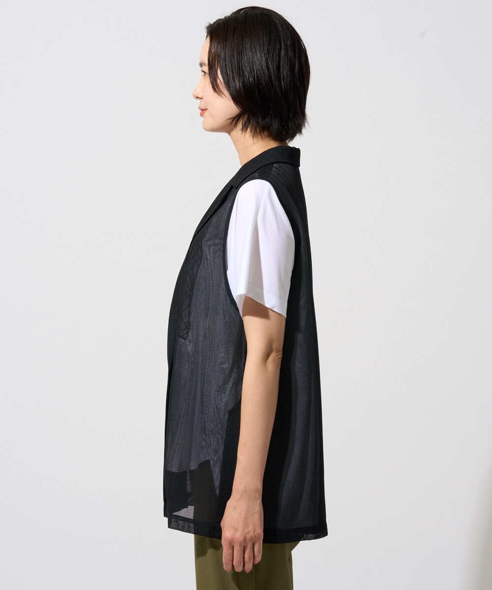 PZJHE60330 GEORGES RECH(ジョルジュ・レッシュ) ダブルブレストシアージレ ブラック