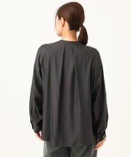 PZJJE20430 GEORGES RECH(ジョルジュ・レッシュ) キュプラツイルタックバルーンブルゾン ブラック