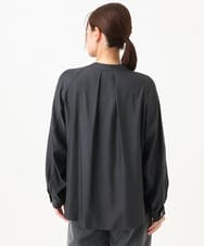 PZJJE20430 GEORGES RECH(ジョルジュ・レッシュ) キュプラツイルタックバルーンブルゾン ブラック