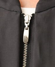 PZJJE20430 GEORGES RECH(ジョルジュ・レッシュ) キュプラツイルタックバルーンブルゾン ブラック