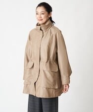 PZJJS41450 GEORGES RECH(ジョルジュ・レッシュ) シャンブレーメモリータフタマウンテンパーカー ベージュ