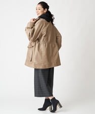 PZJJS41450 GEORGES RECH(ジョルジュ・レッシュ) シャンブレーメモリータフタマウンテンパーカー ベージュ