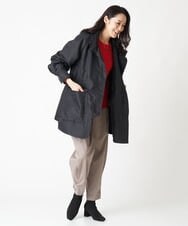PZJJS41450 GEORGES RECH(ジョルジュ・レッシュ) シャンブレーメモリータフタマウンテンパーカー ベージュ