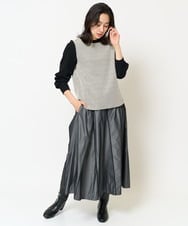 PZKAB28230 GEORGES RECH(ジョルジュ・レッシュ) ジャガードジャージープルオーバー ブラック系