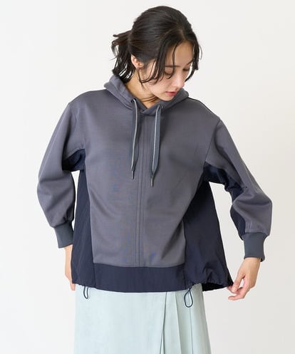 PZKAB56290 GEORGES RECH ダンボールタフタコンビパーカー