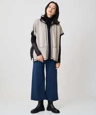 PZKAD12180 GEORGES RECH(ジョルジュ・レッシュ) カシミヤハイネックチュールカットソー ブラック