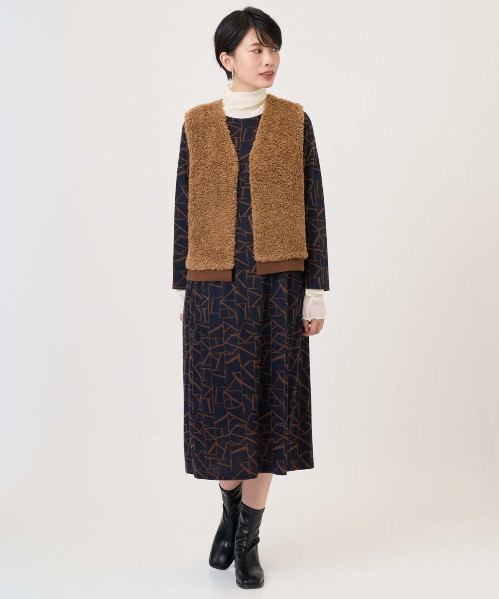 PZKAD12180 GEORGES RECH(ジョルジュ・レッシュ) カシミヤハイネックチュールカットソー ブラック