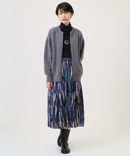 PZKAD12180 GEORGES RECH(ジョルジュ・レッシュ) カシミヤハイネックチュールカットソー ブラック