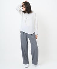 PZKAD17180 GEORGES RECH(ジョルジュ・レッシュ) ストレッチブラウソー ブラック