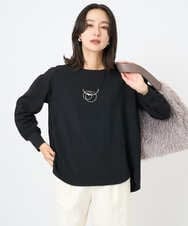 PZKAD17180 GEORGES RECH(ジョルジュ・レッシュ) ストレッチブラウソー ブラック