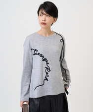 PZKAD23230 GEORGES RECH(ジョルジュ・レッシュ) ロゴポンチジャージープルオーバー グレー系