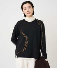 PZKAD23230 GEORGES RECH(ジョルジュ・レッシュ) ロゴポンチジャージープルオーバー グレー系