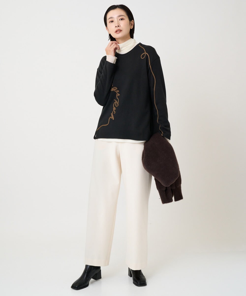 PZKAD23230 GEORGES RECH(ジョルジュ・レッシュ) ロゴポンチジャージープルオーバー グレー系