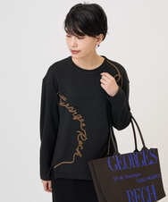 PZKAD23230 GEORGES RECH(ジョルジュ・レッシュ) ロゴポンチジャージープルオーバー グレー系