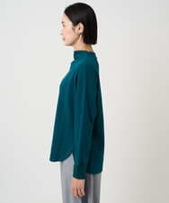 PZKAD30290 GEORGES RECH(ジョルジュ・レッシュ)  [セットアップ対応]ボトルネックドルマンスリーブジャージーカットソー グリーン