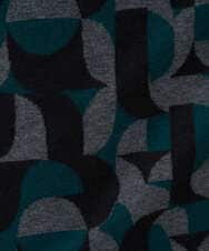 PZKAD38180 GEORGES RECH(ジョルジュ・レッシュ) [日本製]起毛ジャガードハイネックプルオーバー グリーン