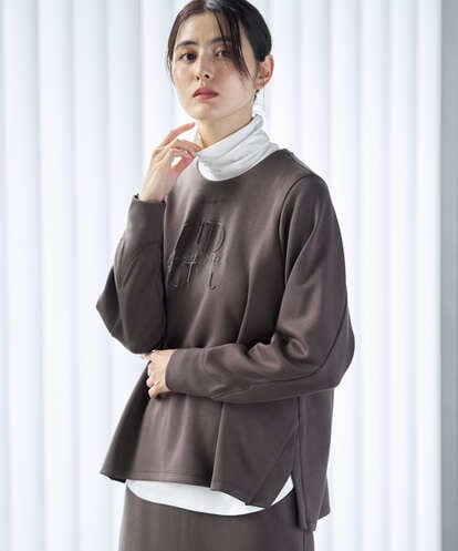 PZKAG11240 GEORGES RECH [セットアップ対応]ストレッチダンボールロゴプルオーバー