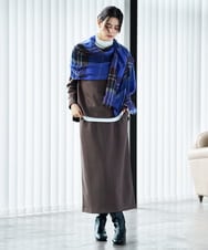 PZKAG26180 GEORGES RECH(ジョルジュ・レッシュ) ベアテンハイネックカットソー パープル