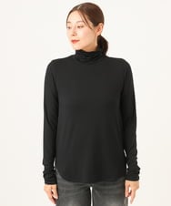 PZKAG26180 GEORGES RECH(ジョルジュ・レッシュ) ベアテンハイネックカットソー パープル