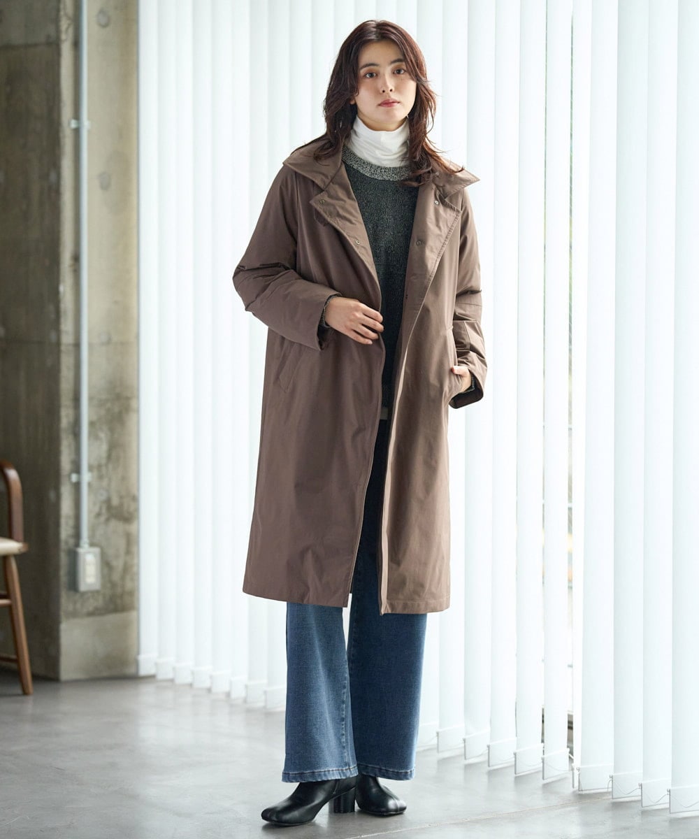 PZKAG26180 GEORGES RECH(ジョルジュ・レッシュ) ベアテンハイネックカットソー パープル