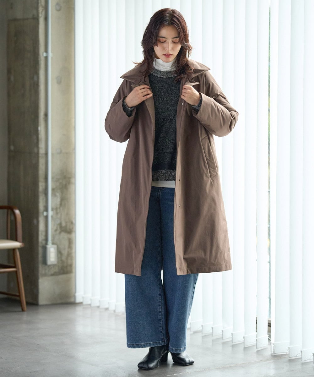 PZKAG26180 GEORGES RECH(ジョルジュ・レッシュ) ベアテンハイネックカットソー パープル