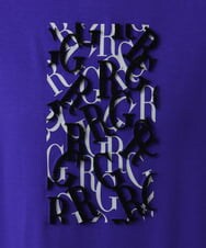 PZKAG27210 GEORGES RECH(ジョルジュ・レッシュ) ベアテン3D刺繍ロゴカットソー ホワイト