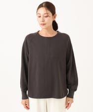 PZKAG42270 GEORGES RECH(ジョルジュ・レッシュ)  [セットアップ対応]ジャージーハーフジッププルオーバー グレー