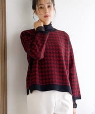 PZKAG55190 GEORGES RECH(ジョルジュ・レッシュ) チュールドッキングハイネックカットソー ライトグレー