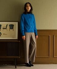PZKAG55190 GEORGES RECH(ジョルジュ・レッシュ) チュールドッキングハイネックカットソー ライトグレー